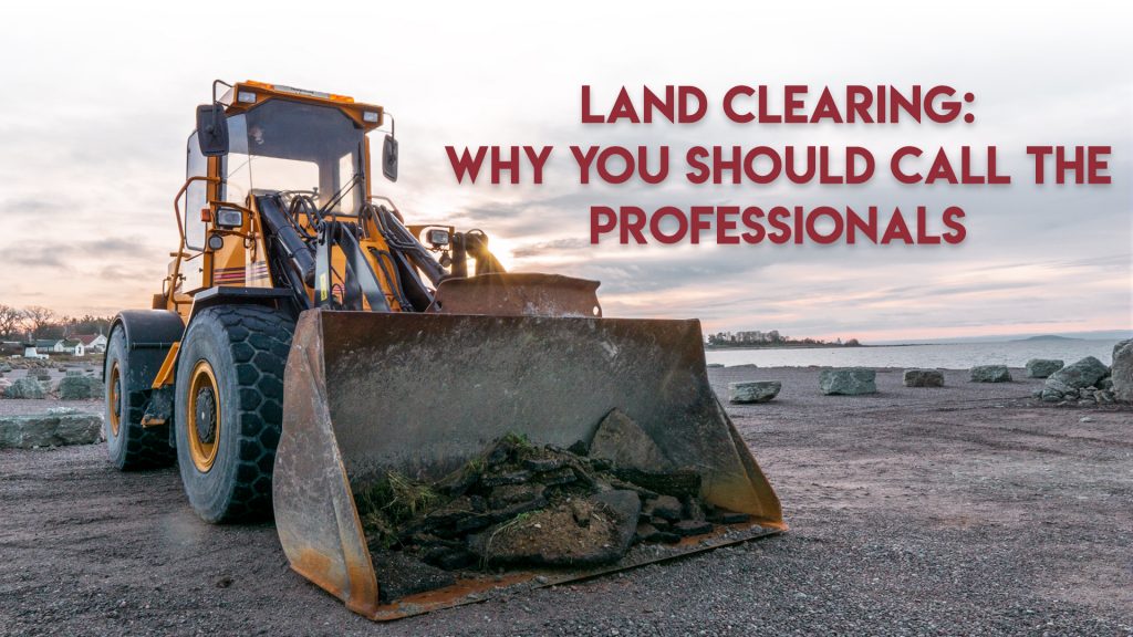 Land clearing, Ground Clearing, site development, Steelwrist Equipment, lot clearing near me | Grovin Farms, FL